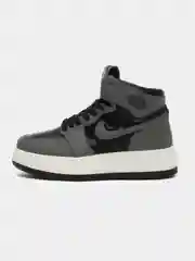 Тёмно-серый кроссовки женские высокие Nike, Air Jordan