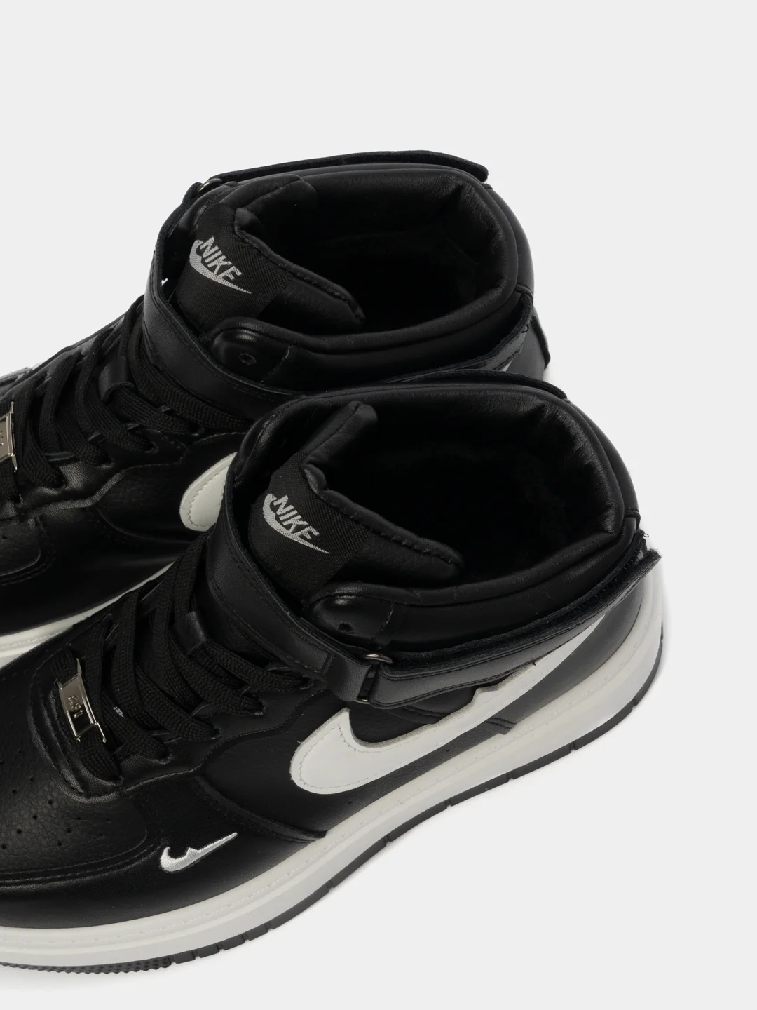 Угольный кроссовки женские высокие Nike, Air Jordan