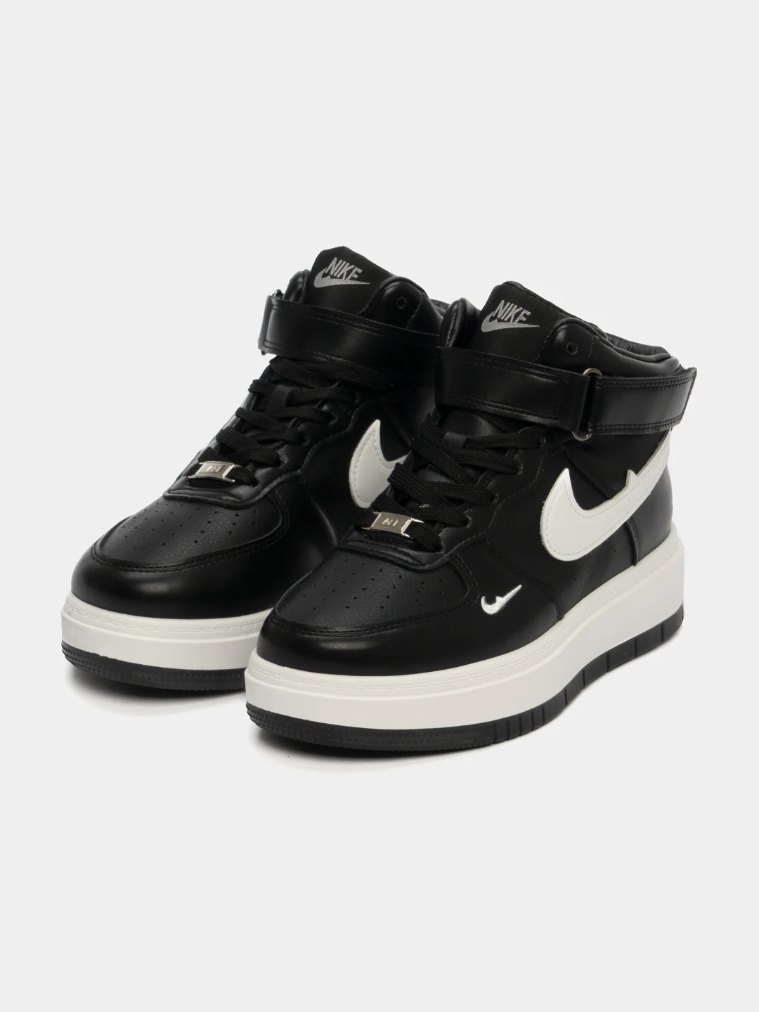 Угольный кроссовки женские высокие Nike, Air Jordan