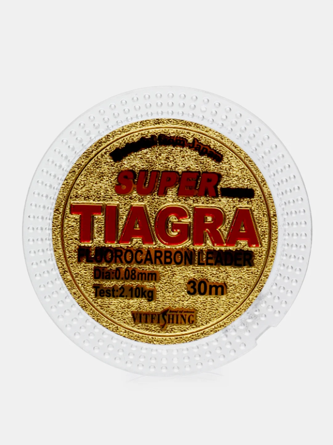Леска рыболовная флюорокарбоновая Tiagra 30 м. 0.08, 0.10, 0.12, 0.14, 0.16, 0.18 мм