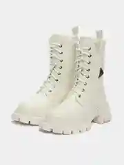 Белый ботинки женские,полусапоги женские зимние