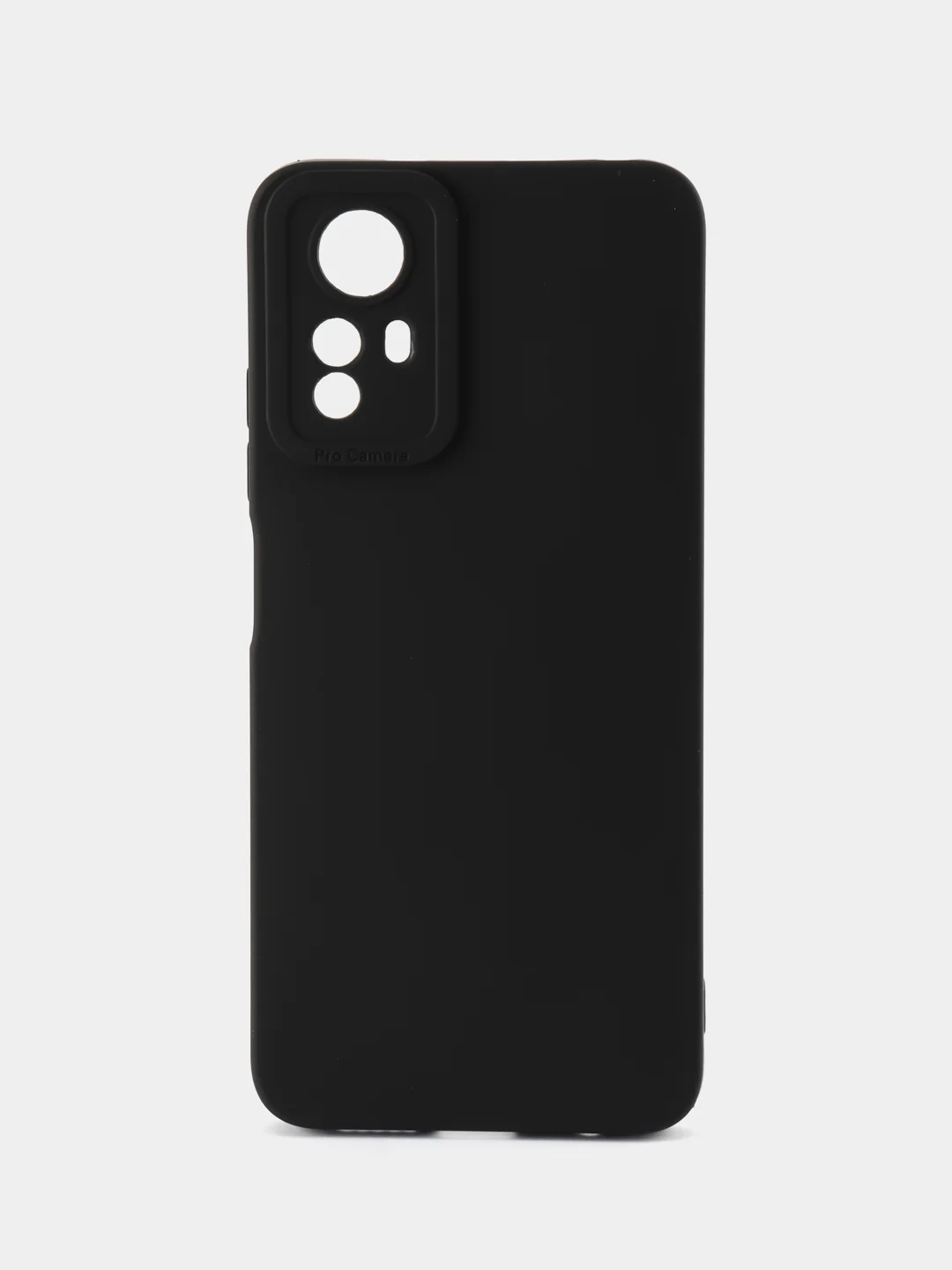 Черный чехол для Xiaomi Redmi Note 12s (Сяоми Редми Ноут 12с) противоударный