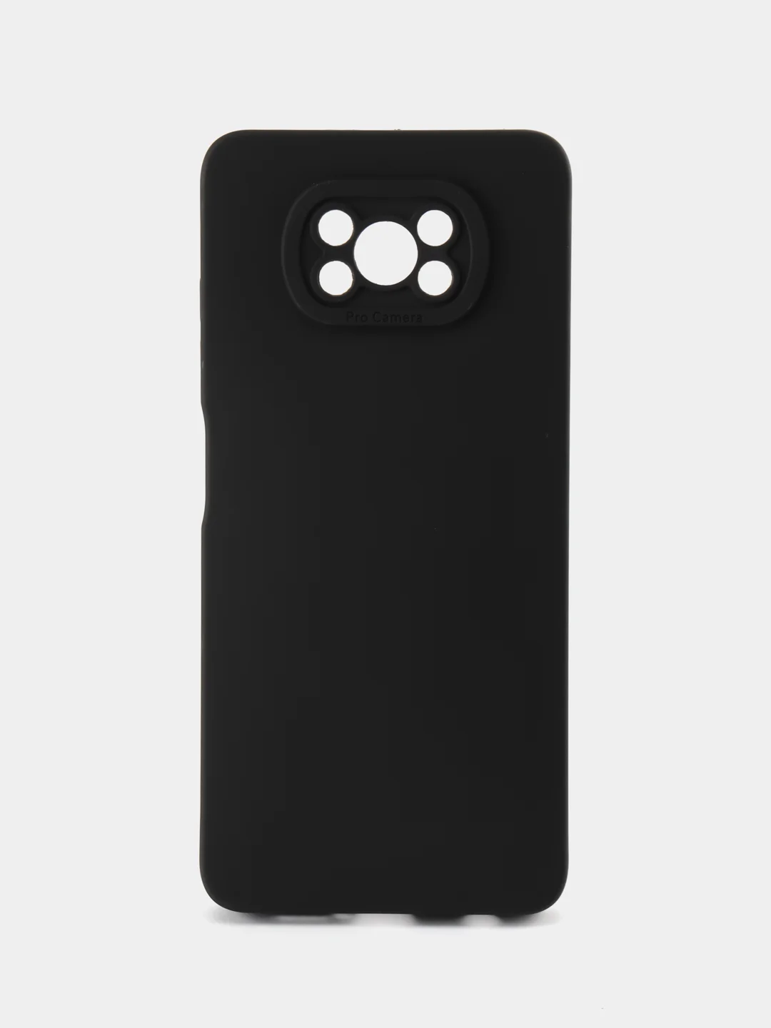 Черный чехол для Xiaomi Poco X3 / X3 Pro / X3 NFC (Сяоми Поко Х3 Про / Икс 3) противоударный