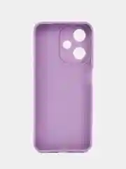 Сиреневый чехол для Infinix HOT 30 Play (Инфиникс Хот 30 Плей) противоударный