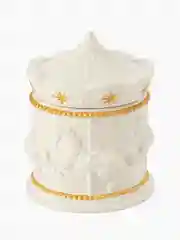 Бронзовый свеа / Аромасвеча / Ароматическая свеча в гипсовом кашпо