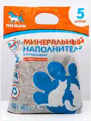 Минеральный наполнитель для кошачьего туалета "Пижон"