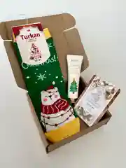 Лайм подарочный набор женский новогодний, носки новогодние