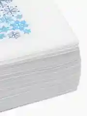 Ледяной салфетки бумажные новогодние, 50шт