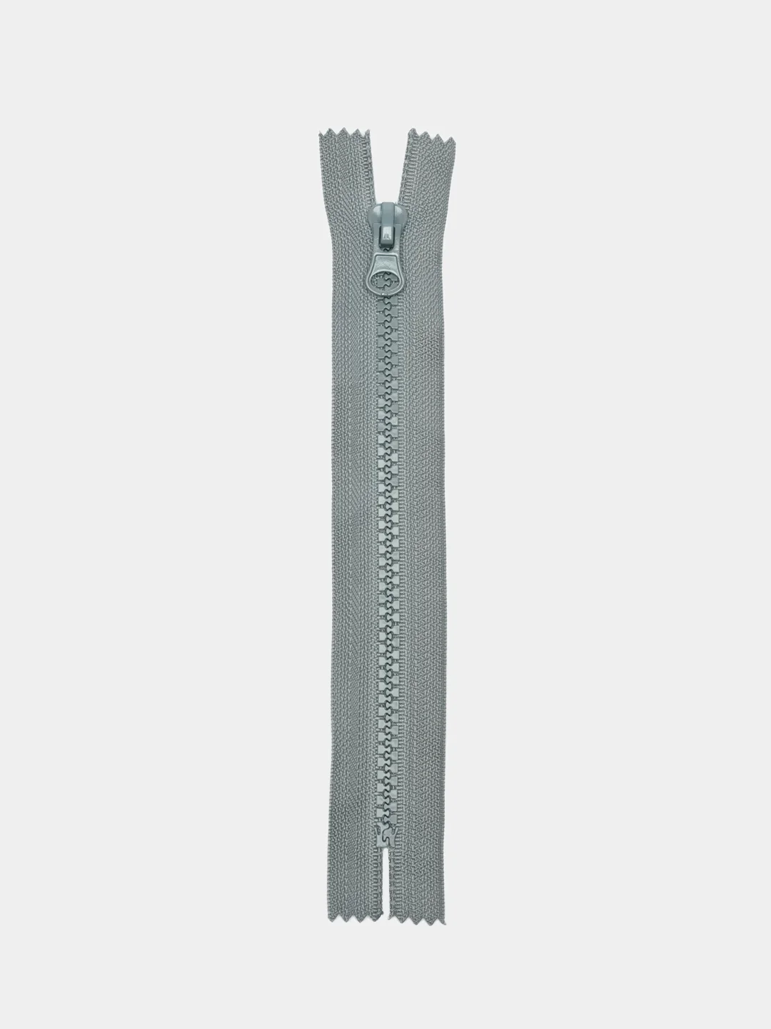 Серый молния MaxZipper трактор №5 1 замок, 18 см н/р, 16 см, 5 шт/упаковка