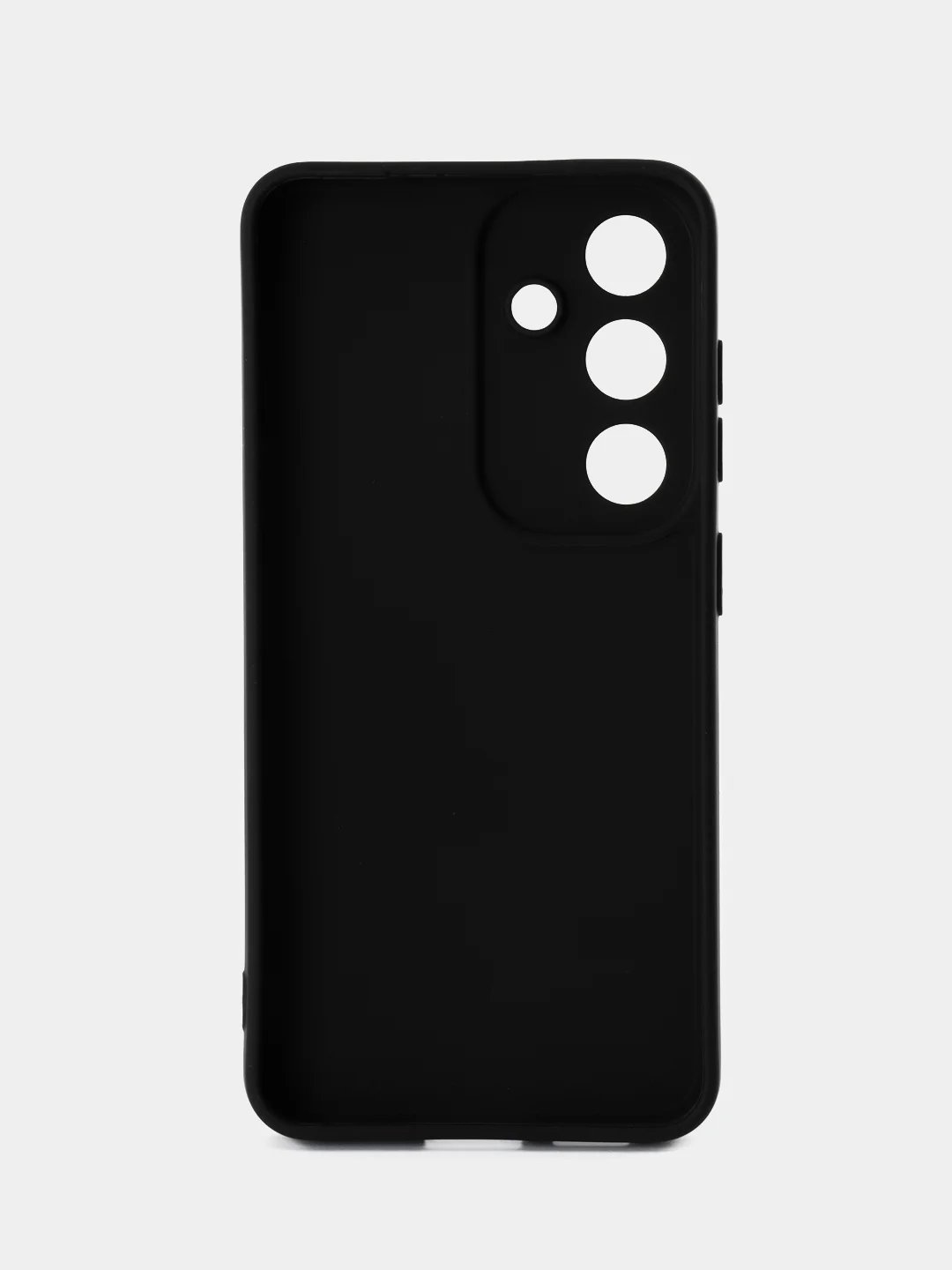 Черный чехол для Samsung Galaxy S25 (Самсунг Галакси С25) противоударный