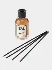 Коричневый парфюмированный ароматический диффузор с палочками ITAL(ИТАЛ), 110 мл