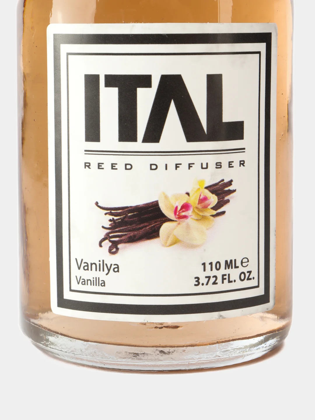 Коричневый парфюмированный ароматический диффузор с палочками ITAL(ИТАЛ), 110 мл