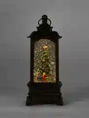 Фонарь новогодний с подсветкой и музыкой, USB, ААА