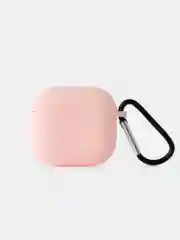Конфетный чехол для беспроводных наушников Apple AirPods 4 с шумоподавлением , с карабином