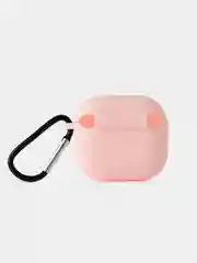 Конфетный чехол для беспроводных наушников Apple AirPods 4 с шумоподавлением , с карабином