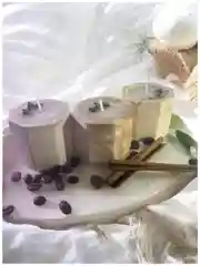 Подарочный набор ароматических свечей ручной работы