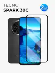 Защитное стекло 9D для Tecno Spark 30C (Техно Спарк 30С)