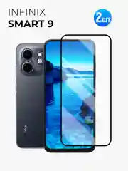Защитное стекло 9D для Infinix Smart 9 (Инфиникс Смарт 9)