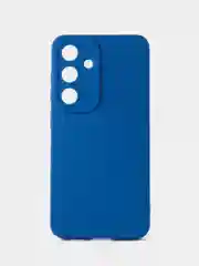 Синий чехол для Samsung Galaxy S24 (Самсунг Галакси С24) противоударный