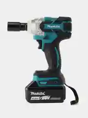 Гайковерт бесщеточный аккумуляторный ударный Makita 26V,  10.0АН