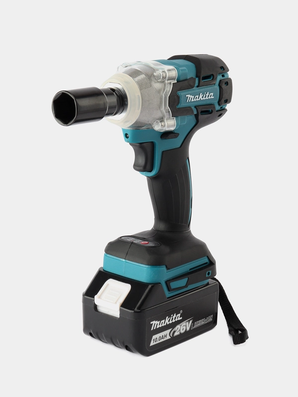 Гайковерт бесщеточный аккумуляторный ударный Makita 26V,  10.0АН