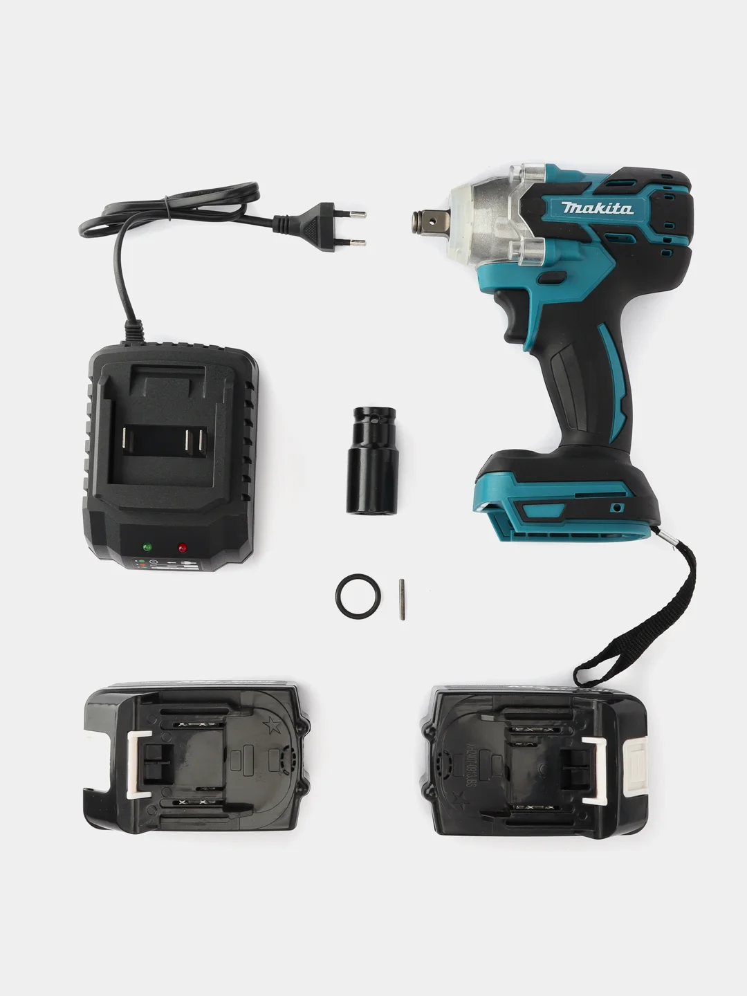 Гайковерт бесщеточный аккумуляторный ударный Makita 26V,  10.0АН