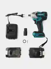 Гайковерт бесщеточный аккумуляторный ударный Makita 26V,  10.0АН