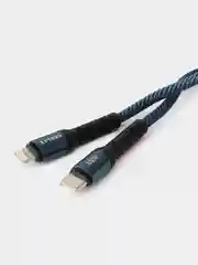 Зарядный кабель Айфон/iPhone  плетенный 30W Type C-Lightning для быстрой зарядки