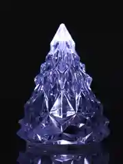 Новогодняя Ёлочка 6х5 см светящаяся