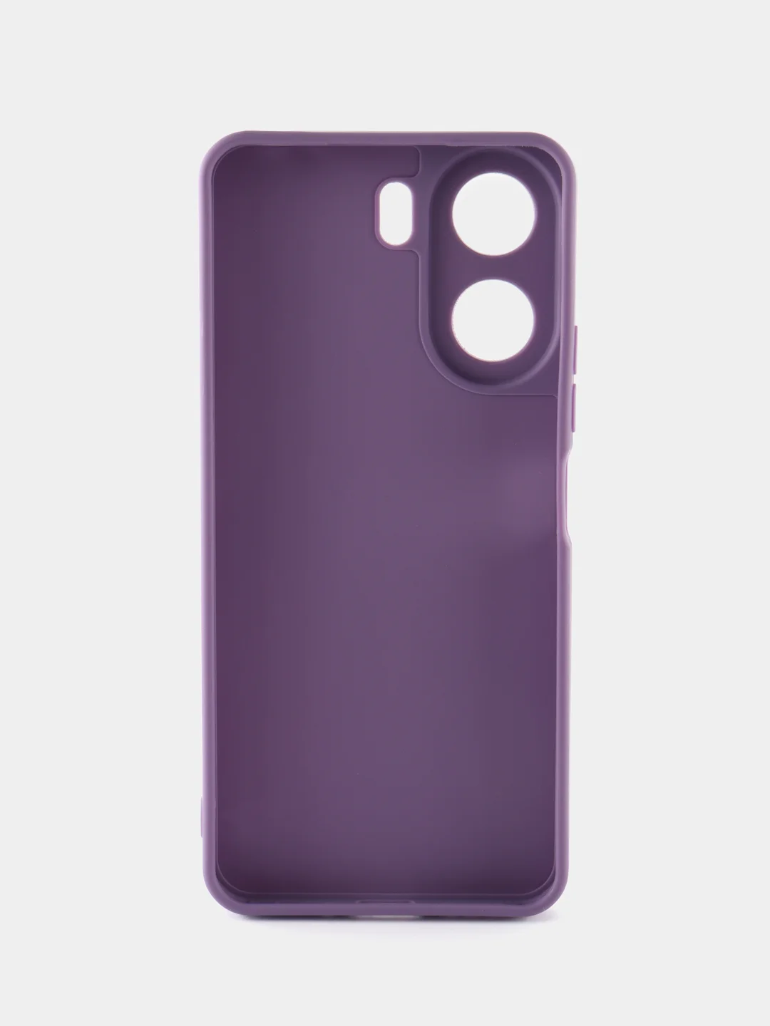 Сиреневый чехол для Xiaomi Redmi 13C/Poco C65 (Сяоми Редми 13С/С65),черный защита камеры силиконовый