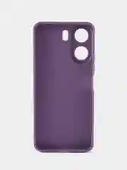 Сиреневый чехол для Xiaomi Redmi 13C/Poco C65 (Сяоми Редми 13С/С65),черный защита камеры силиконовый