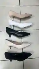 Туфли женские на низком каблуке вечерние