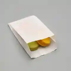 Пакет бумажный,фасовочный белый, с V-образным дном 100 штук