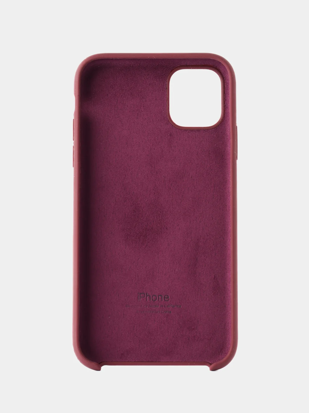 Багровый чехол Silicone Case для iPhone(Айфон) 11, 12, 7, 8, 7/8 Plus, SE,XR,XS, X, Pro Max,12 mini