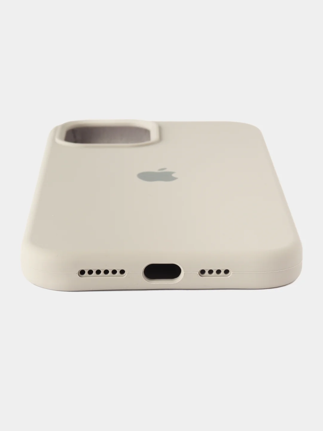 Бежевый меланж чехол Silicone Case для iPhone(Айфон) 11, 12, 7, 8, 7/8 Plus, SE,XR,XS, X, Pro Max,12 mini