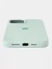 Бирюзовый чехол Silicone Case для iPhone(Айфон) 11, 12, 7, 8, 7/8 Plus, SE,XR,XS, X, Pro Max,12 mini