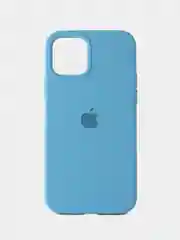 Голубой чехол Silicone Case для iPhone(Айфон) 11, 12, 7, 8, 7/8 Plus, SE,XR,XS, X, Pro Max,12 mini