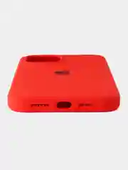 Красный чехол Silicone Case для iPhone(Айфон) 11, 12, 7, 8, 7/8 Plus, SE,XR,XS, X, Pro Max,12 mini