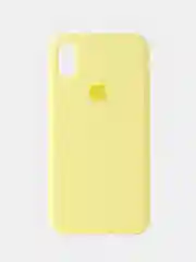 Желтый чехол Silicone Case для iPhone(Айфон) 11, 12, 7, 8, 7/8 Plus, SE,XR,XS, X, Pro Max,12 mini
