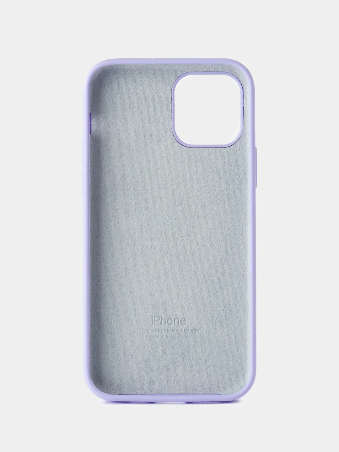 Лавандовый чехол Silicone Case для iPhone(Айфон) 11, 12, 7, 8, 7/8 Plus, SE,XR,XS, X, Pro Max,12 mini