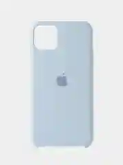 Светло-синий чехол Silicone Case для iPhone(Айфон) 11, 12, 7, 8, 7/8 Plus, SE,XR,XS, X, Pro Max,12 mini