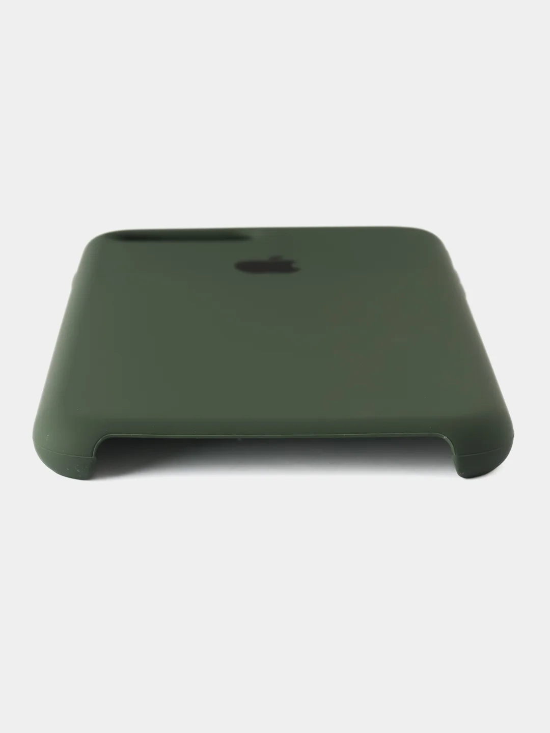 Тёмно-зелёный чехол Silicone Case для iPhone(Айфон) 11, 12, 7, 8, 7/8 Plus, SE,XR,XS, X, Pro Max,12 mini
