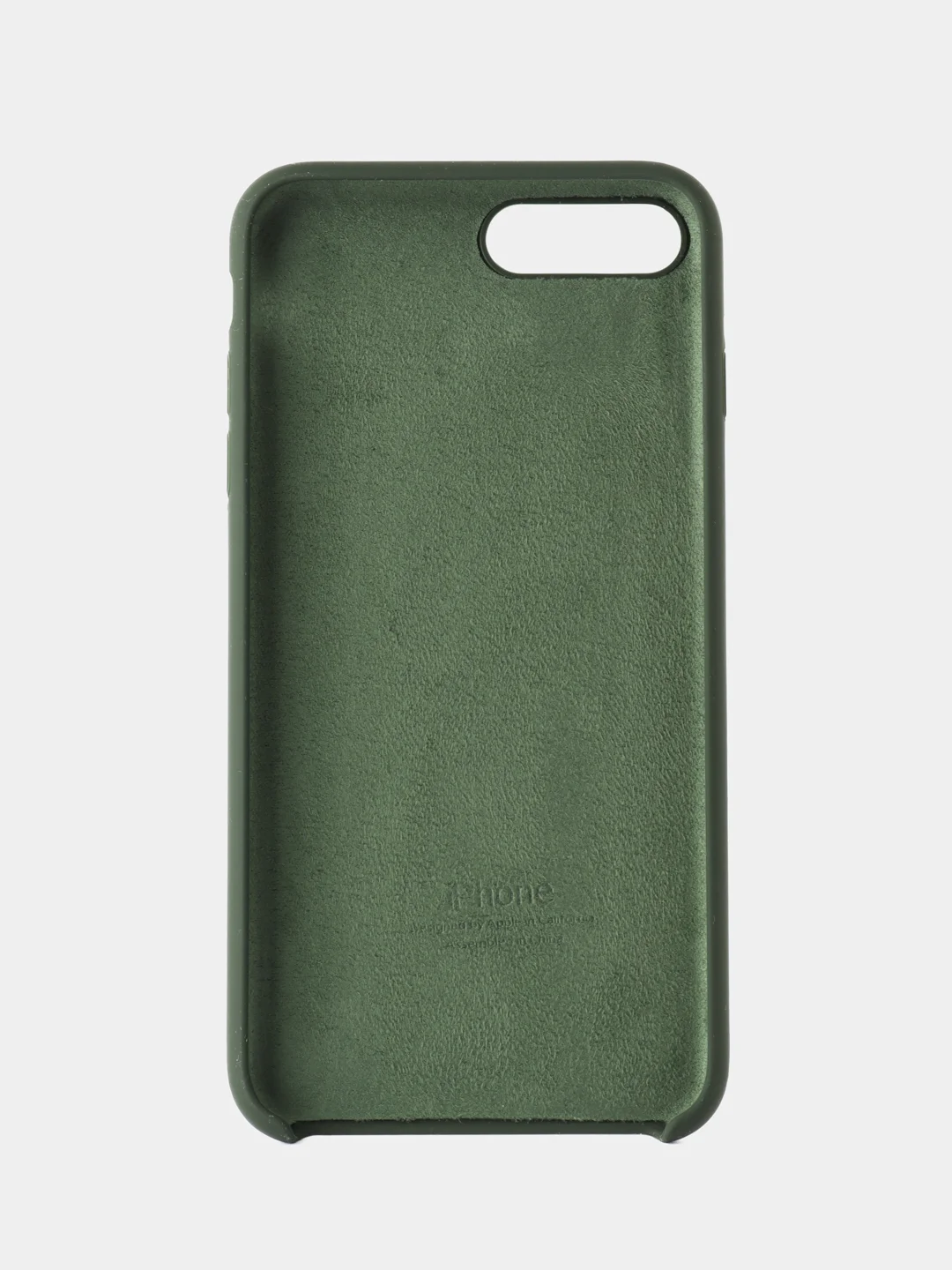 Тёмно-зелёный чехол Silicone Case для iPhone(Айфон) 11, 12, 7, 8, 7/8 Plus, SE,XR,XS, X, Pro Max,12 mini