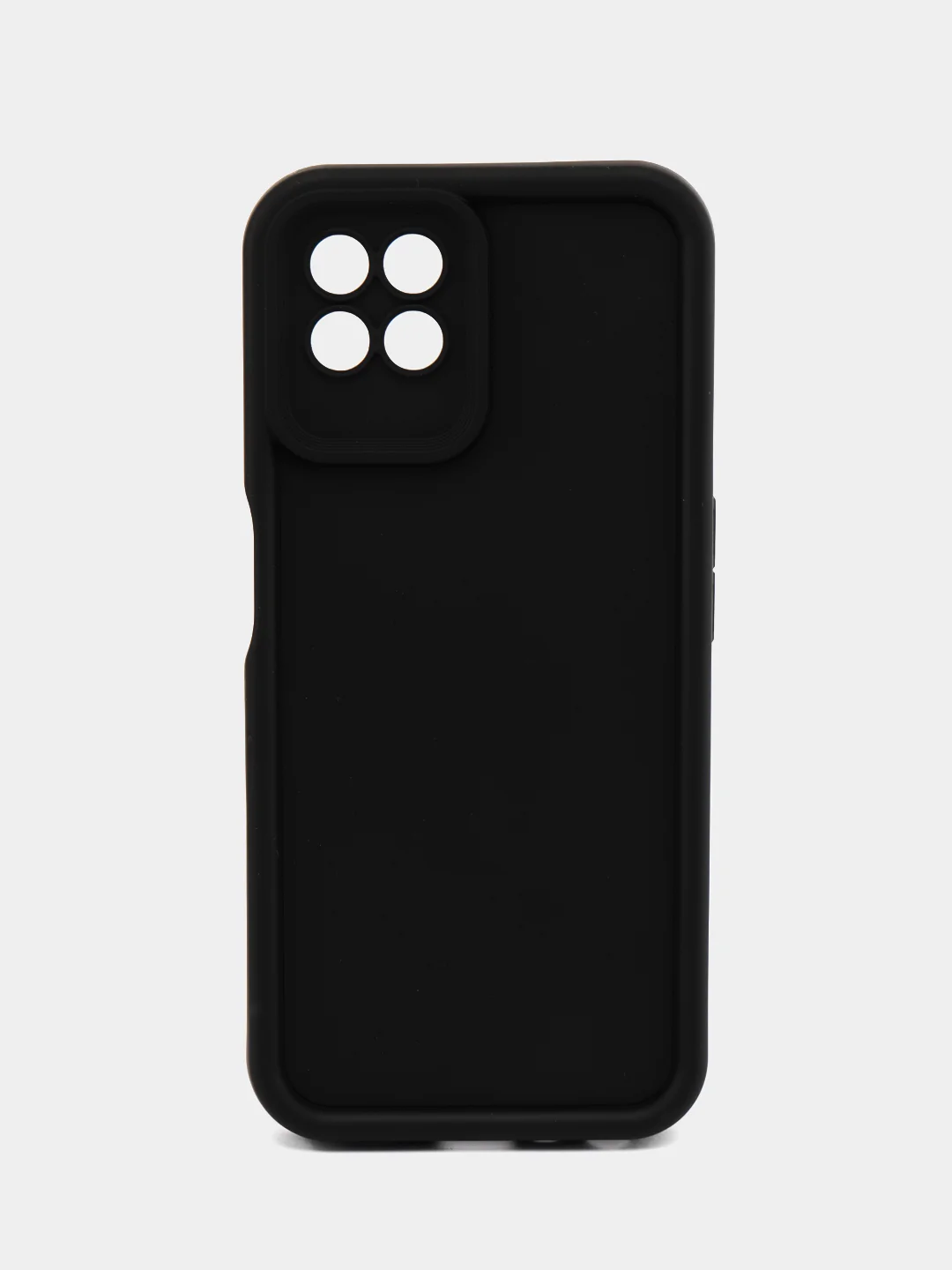 Черный чехол для Realme 8i (Реалми 8 ай) противоударный
