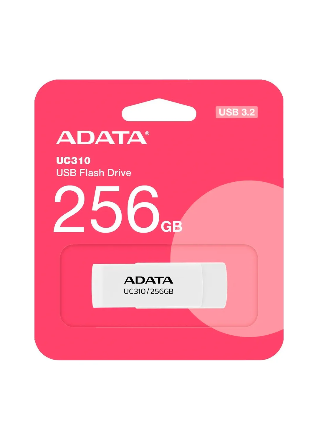 Флэш-накопитель 256GB UC310-256G-RWH WHITE ADATA