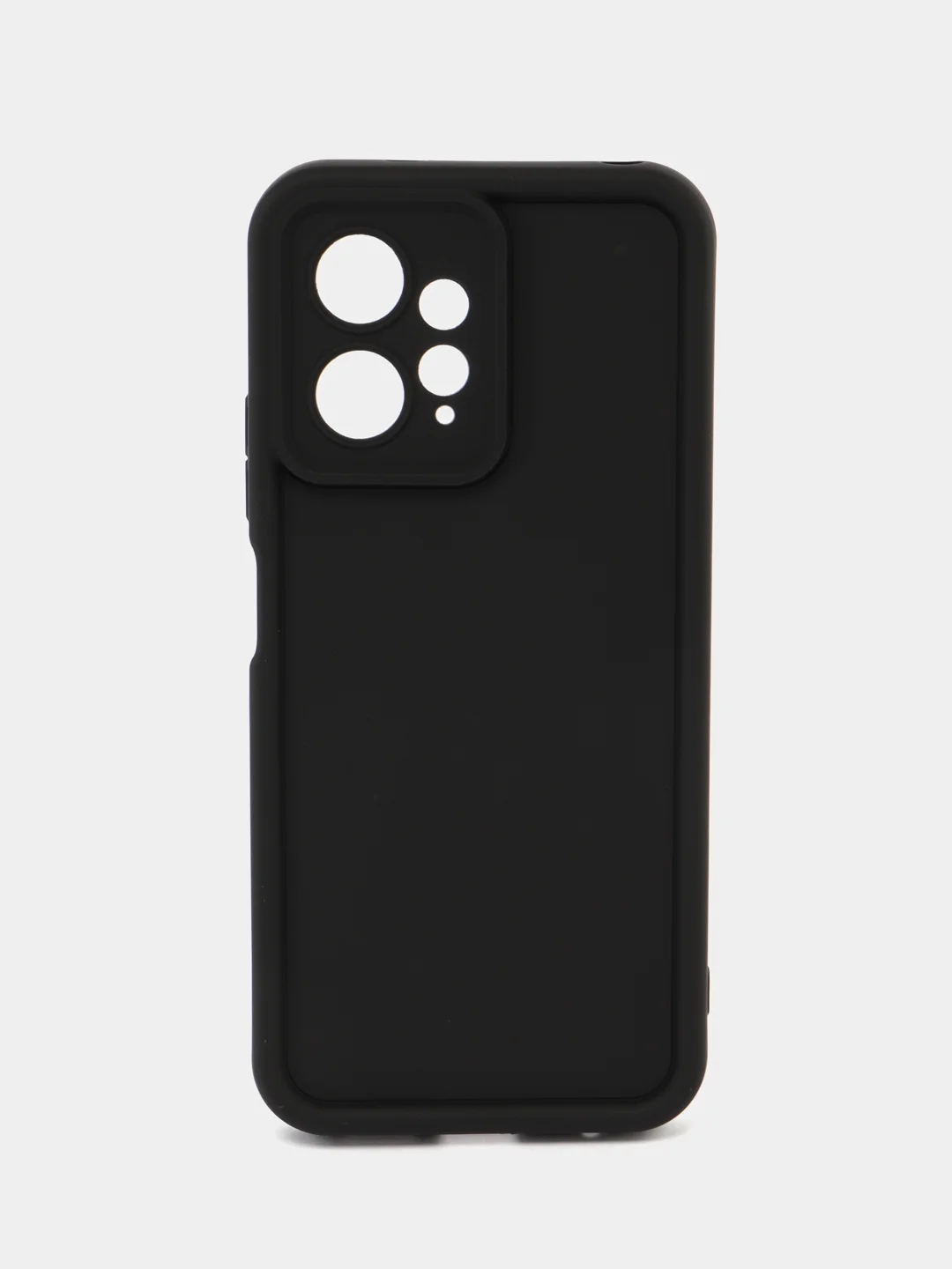 Черный чехол для Xiaomi Redmi Note 12 4G (Сяоми Редми Ноут 12) противоударный