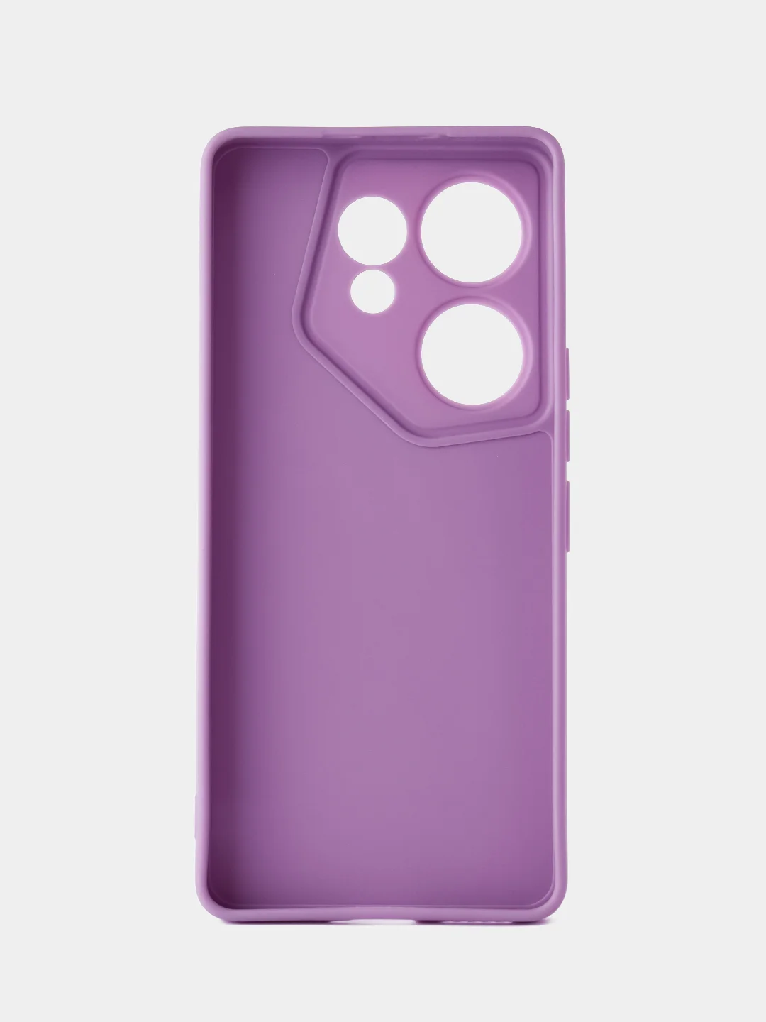 Сиреневый чехол для Tecno CAMON 20 Premier 5G (Техно Камон 20 Премьер), защита камеры
