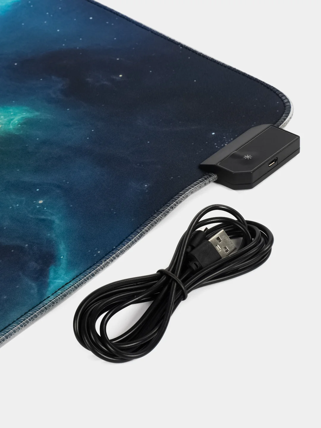 Оранжевый игровой коврик для мыши и клавиатуры, RGB подсветка, XXXL, 900 x 400 мм, 900 x 300 мм