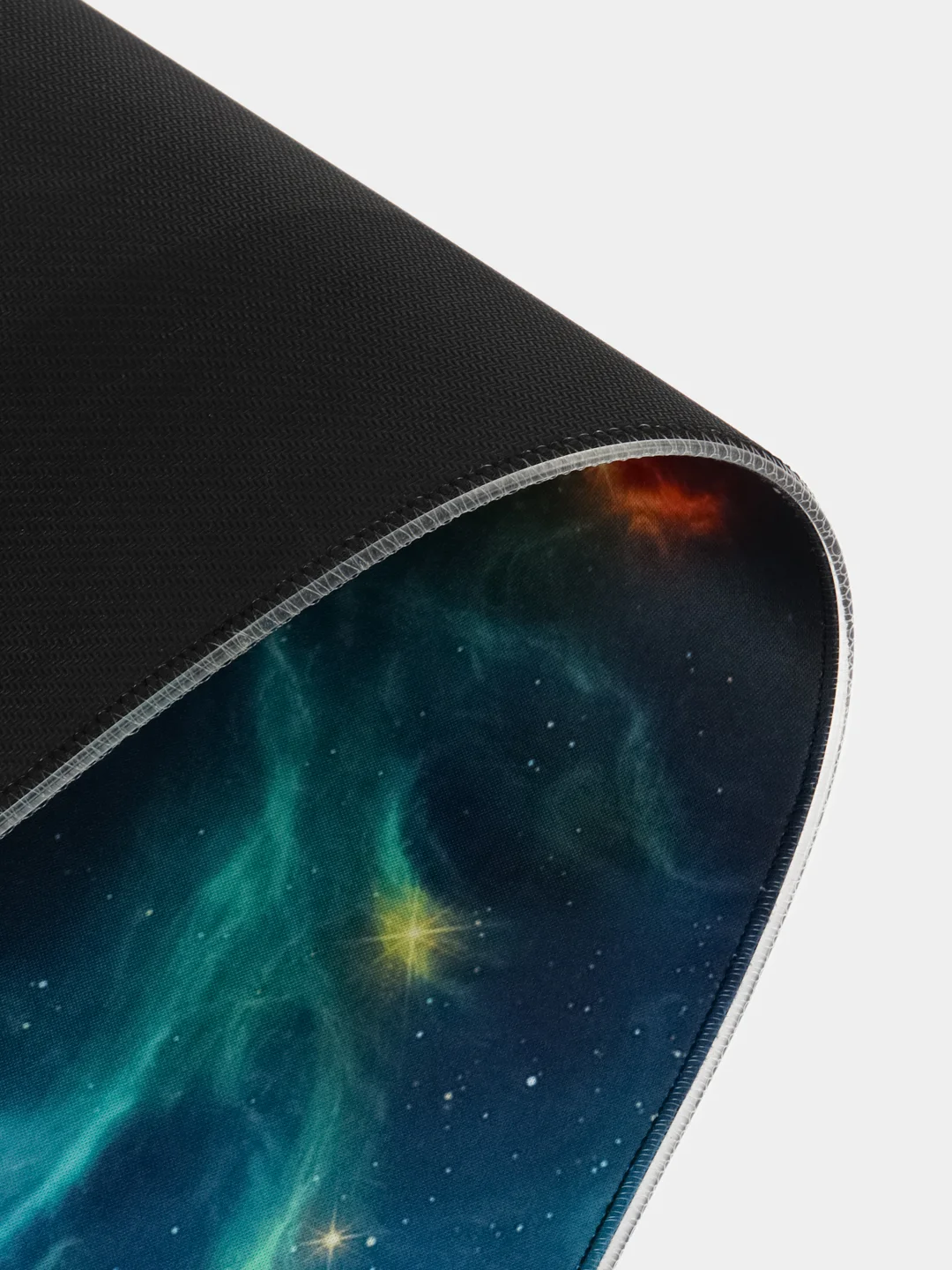 Оранжевый игровой коврик для мыши и клавиатуры, RGB подсветка, XXXL, 900 x 400 мм, 900 x 300 мм
