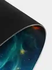 Оранжевый игровой коврик для мыши и клавиатуры, RGB подсветка, XXXL, 900 x 400 мм, 900 x 300 мм